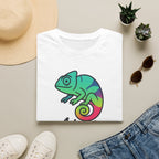 Rainbow Chameleon Logo T-Shirt