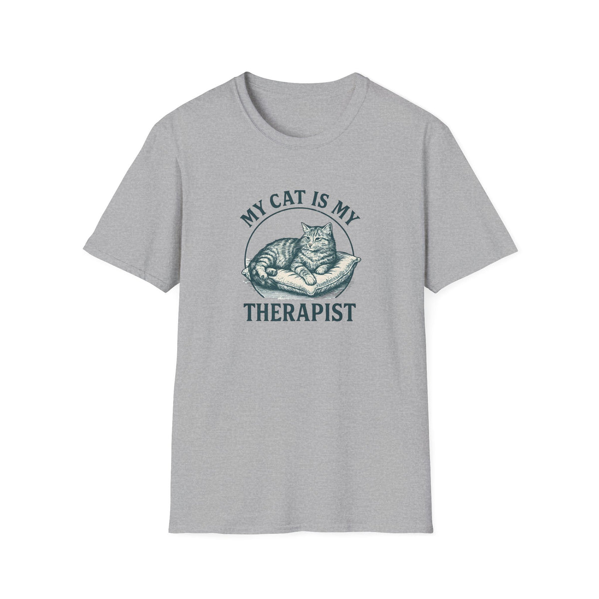 Cat Is My Therapist T-Shirt