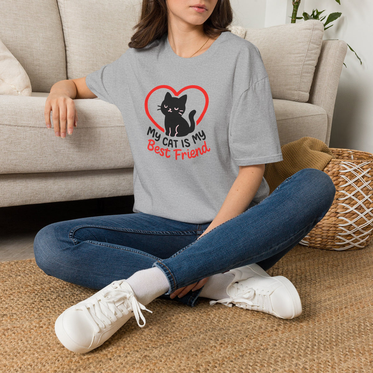 Best Friend Cat T-Shirt