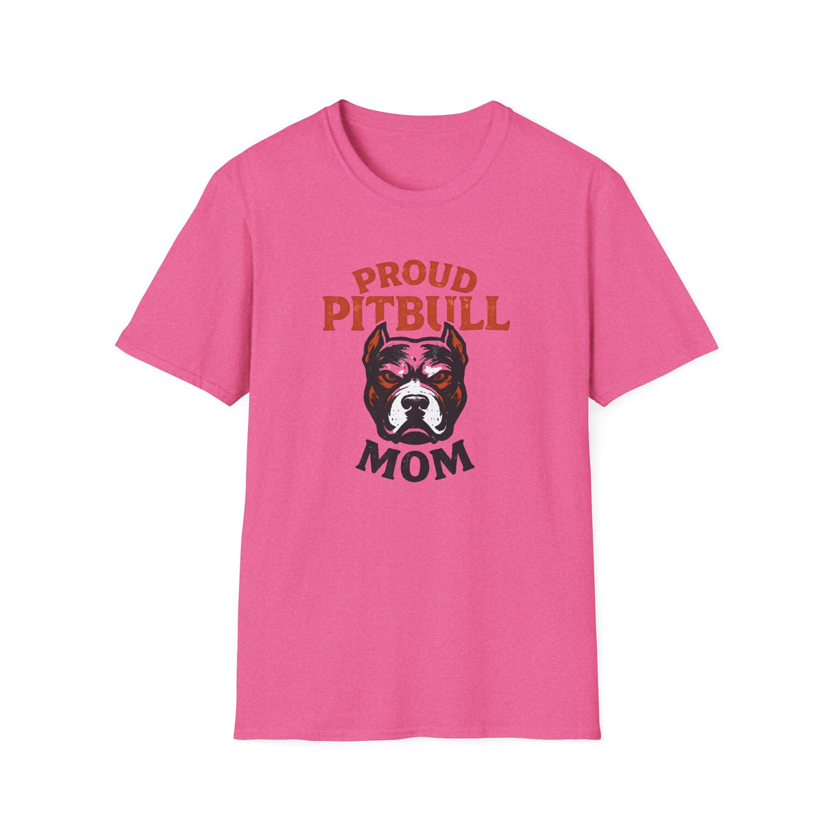 Proud Pitbull Mom T-Shirt