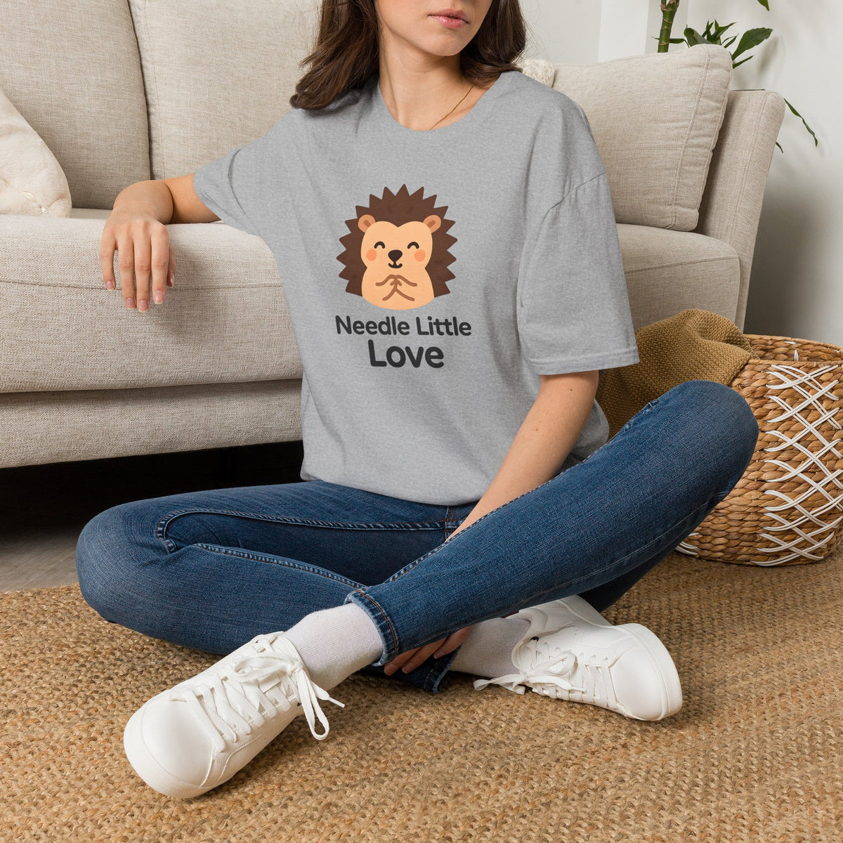 Hedgehog Love Logo T-Shirt