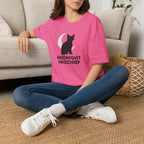 Moonlit Cat Silhouette T-Shirt