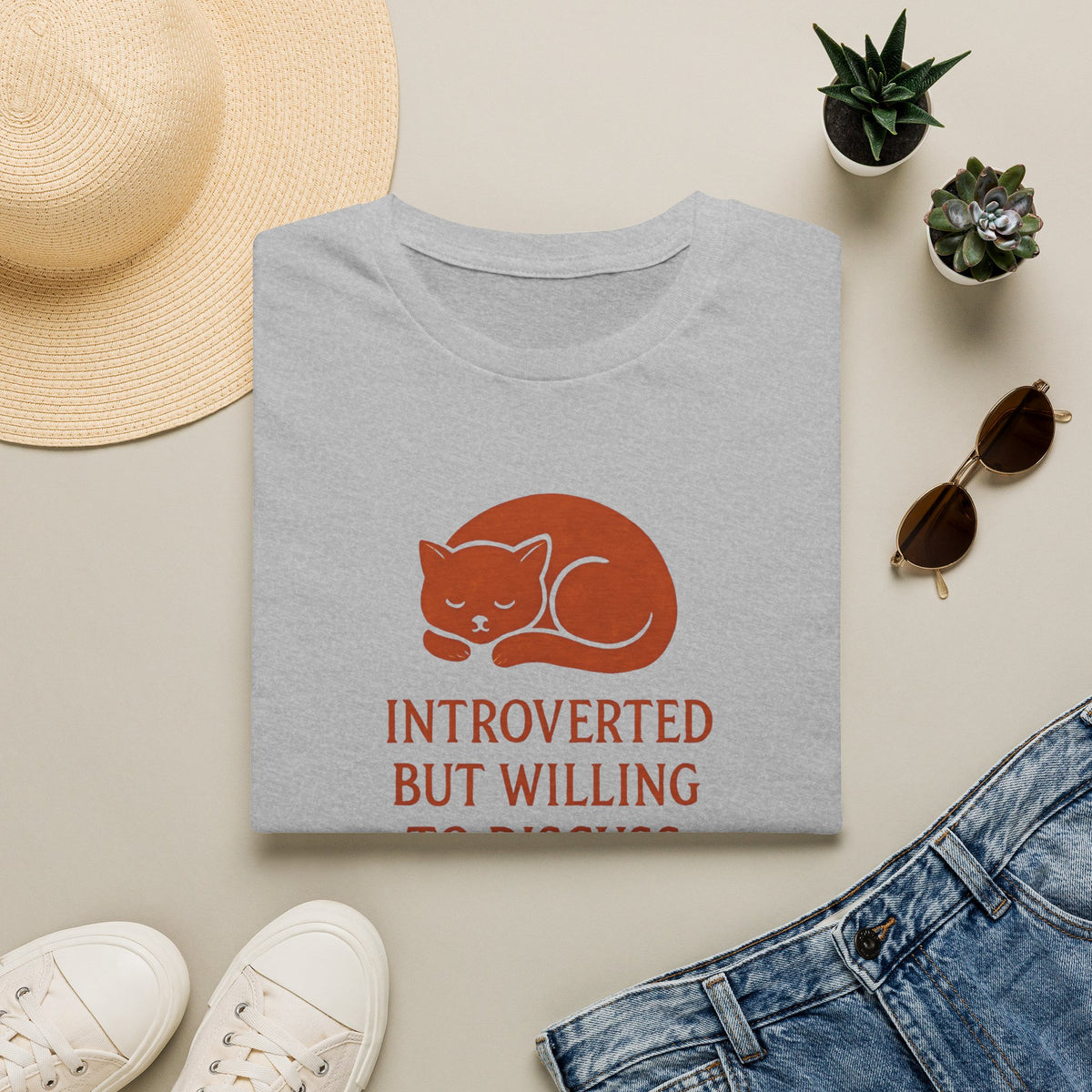Introverted Pet Talk T-Shirt