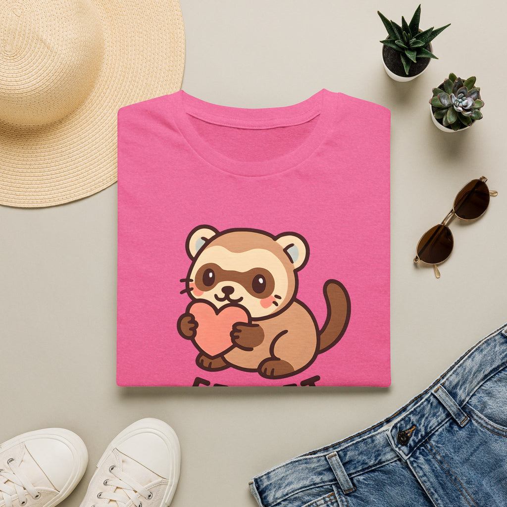 Ferret Holding Heart T-Shirt