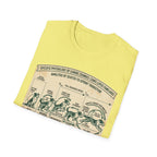 Kinetics of Zoomies T-Shirt — Funny Canine Zoomies Diagram Tee