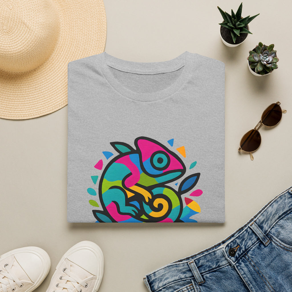 Colorful Chameleon Logo T-Shirt