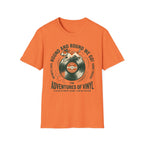 Round and Round We Go Vinyl T-Shirt — The Adventures of Vinyl Retro Record Tee