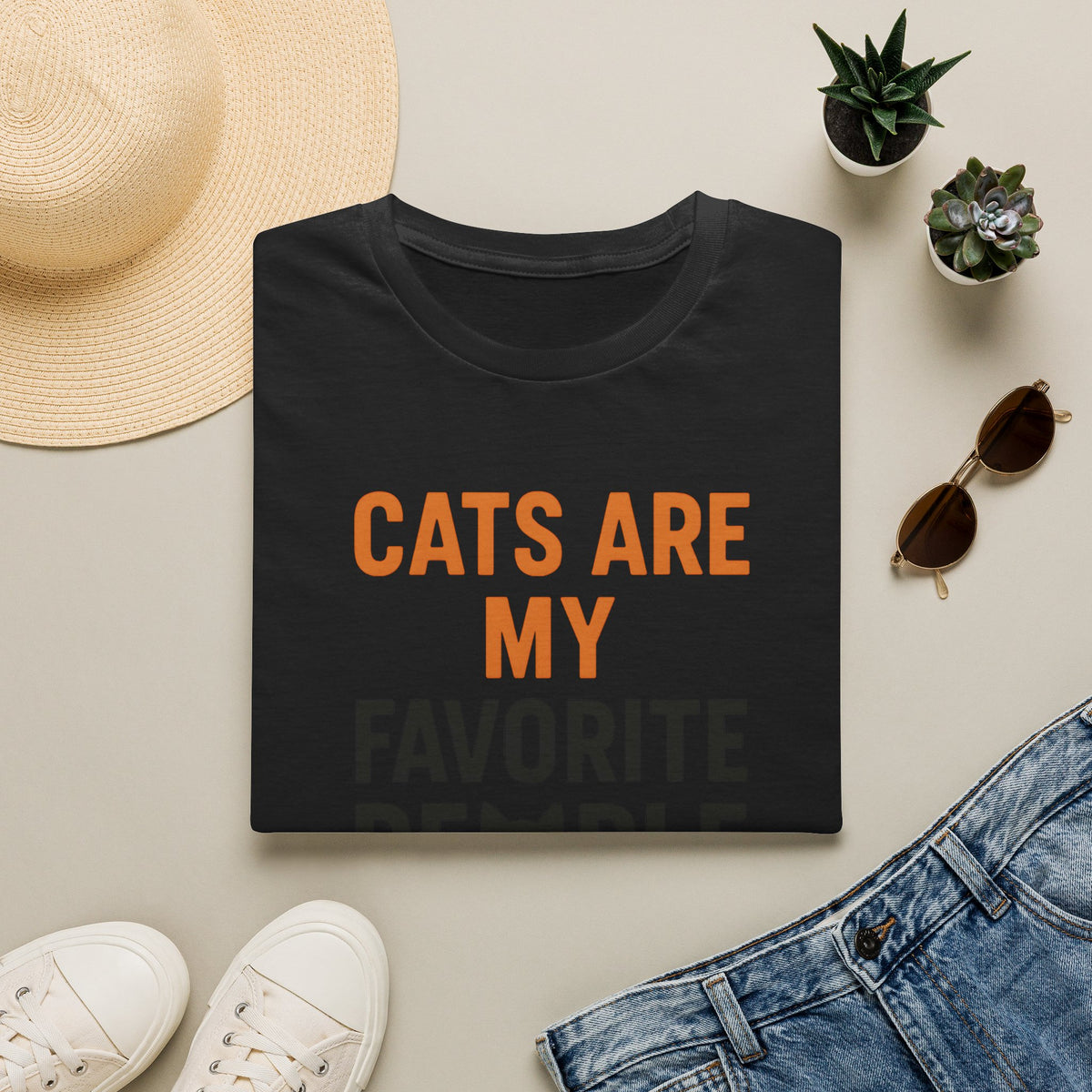 Cats Are Favorite People T-Shirt