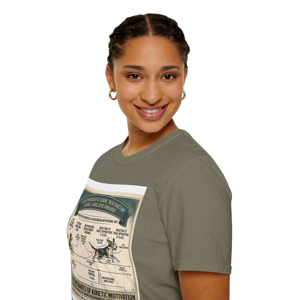Canine Treat-Reaction Diagram T-Shirt