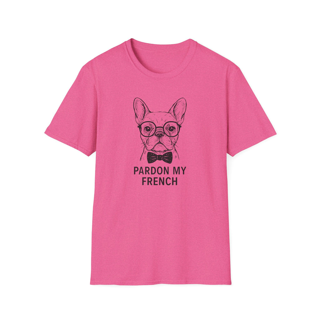 French Bulldog with Glasses T-Shirt