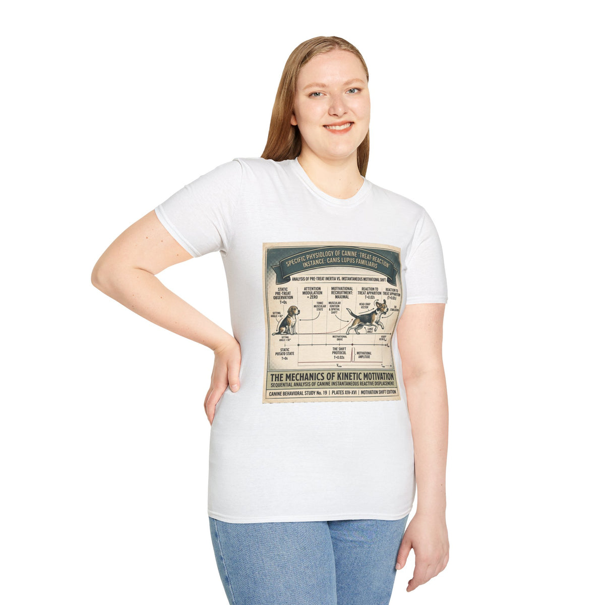 Canine Treat-Reaction Diagram T-Shirt