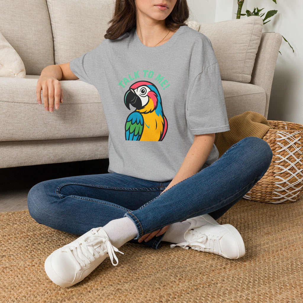 Talk To Me Parrot T-Shirt