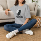 Moonlit Cat Silhouette T-Shirt