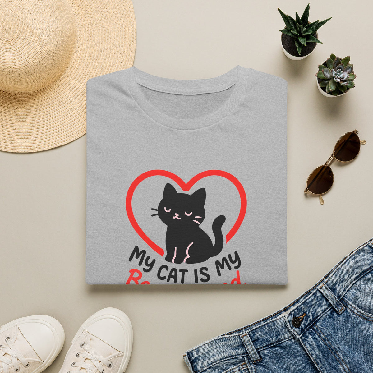 Best Friend Cat T-Shirt