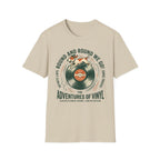 Round and Round We Go Vinyl T-Shirt — The Adventures of Vinyl Retro Record Tee