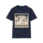 Nocturnal Cat Anatomy T-Shirt – Vintage Feline Physiology Diagram