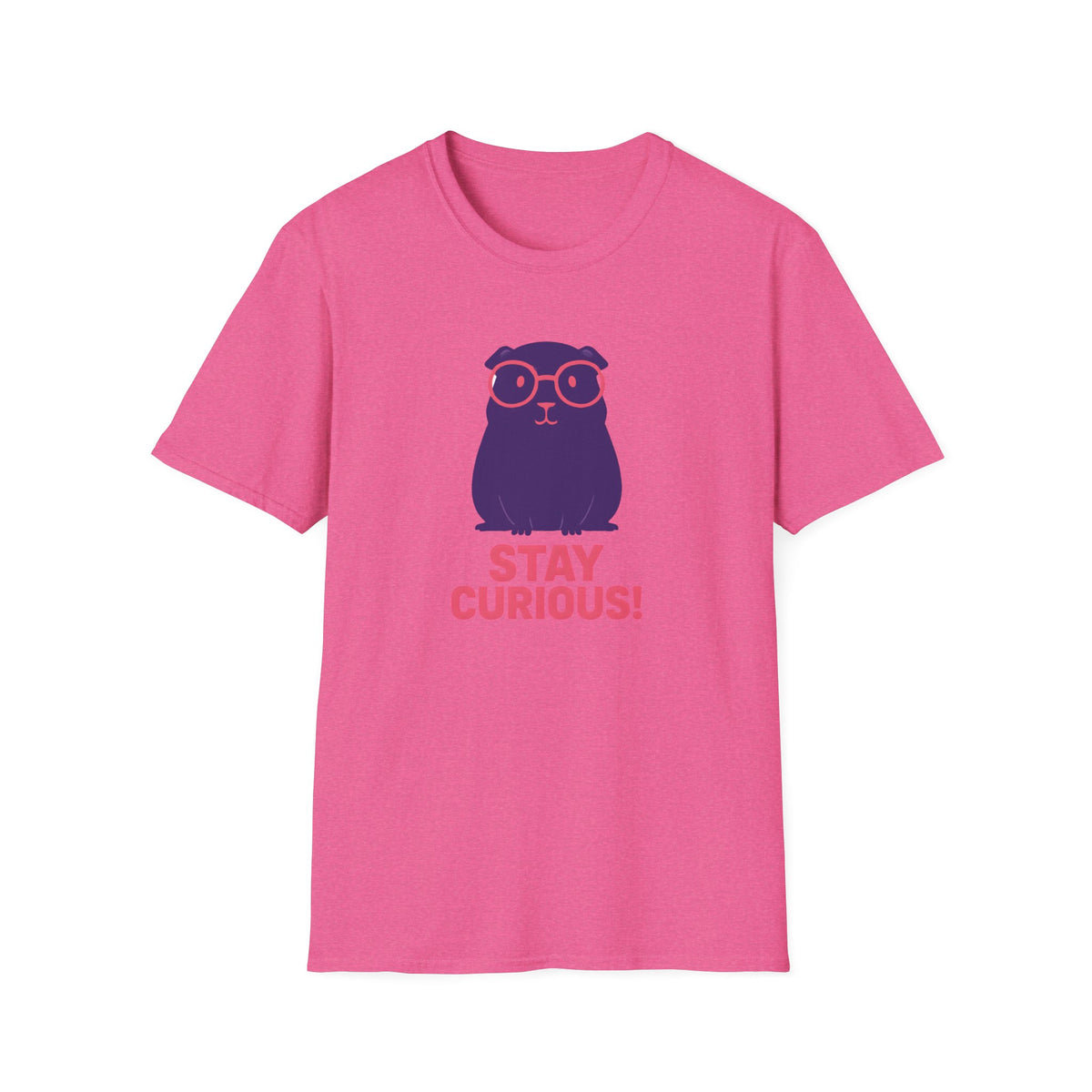 Stay Curious Purple Creature T-Shirt
