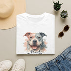 Proud Pitbull Mom T-Shirt
