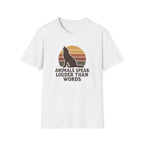 Wolf Silhouette at Sunset T-Shirt