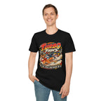 Turbo Paws T-Shirt — Retro Racing Cat Graphic Tee