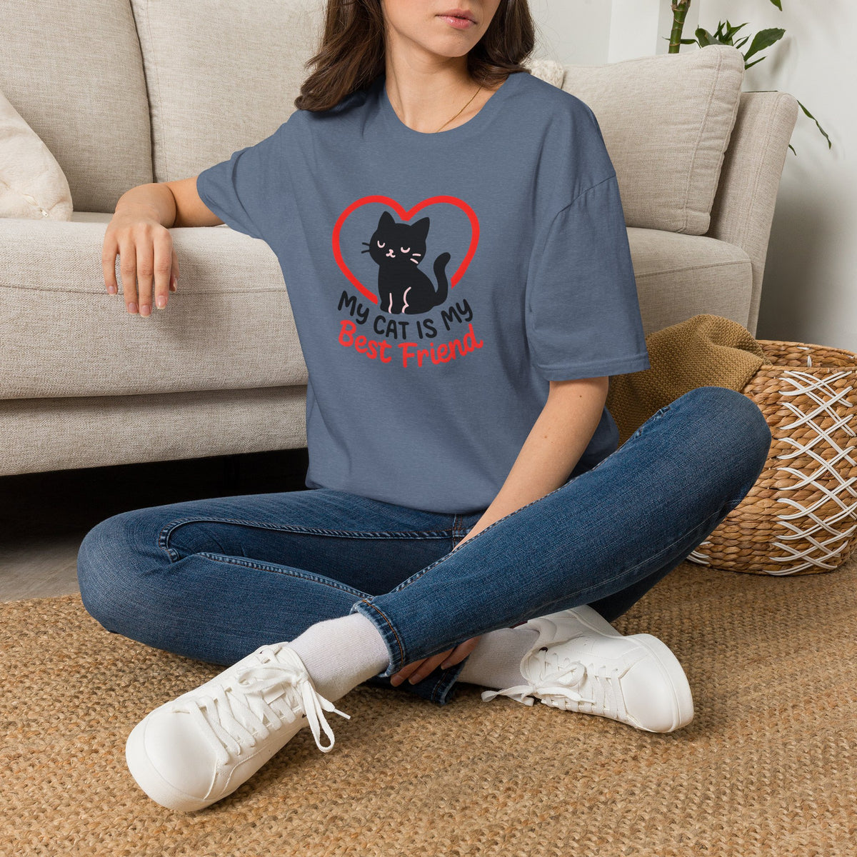 Best Friend Cat T-Shirt