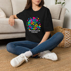 Colorful Chameleon Logo T-Shirt