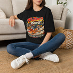 Turbo Paws T-Shirt — Retro Racing Cat Graphic Tee