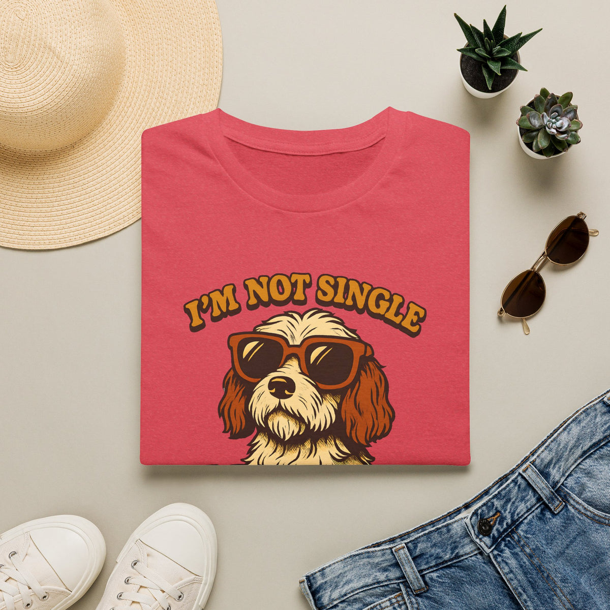 Dog With Sunglasses T-Shirt