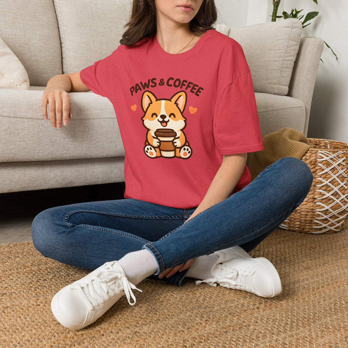 Paws and Coffee T-Shirt