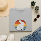 Rainbow striped rabbit T-Shirt