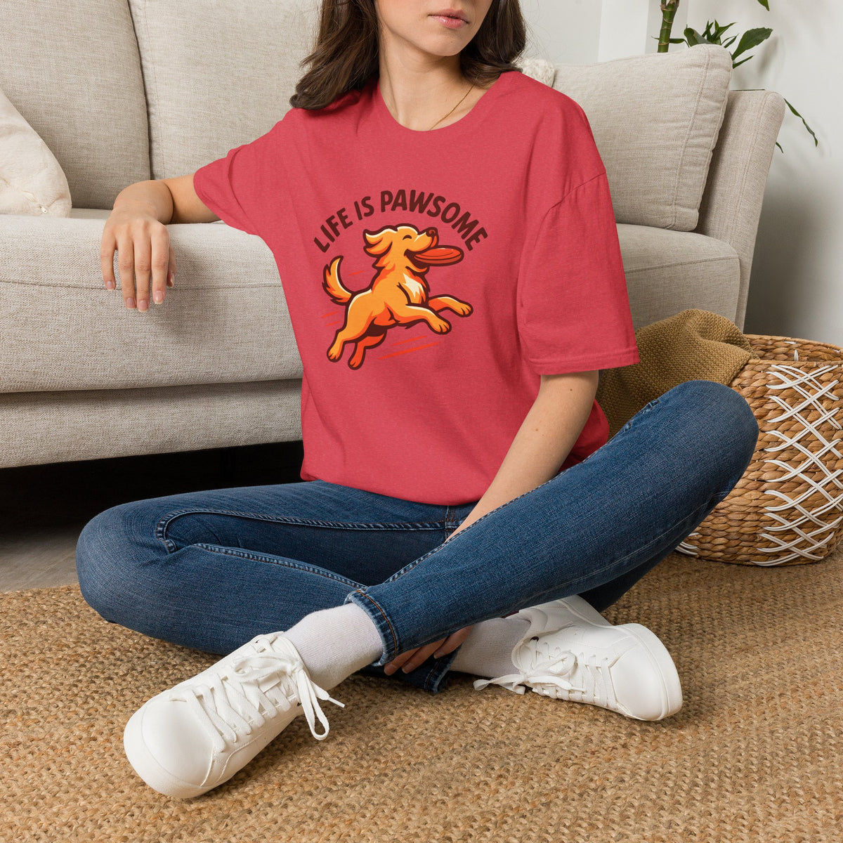 Dog Frisbee Fetch T-Shirt