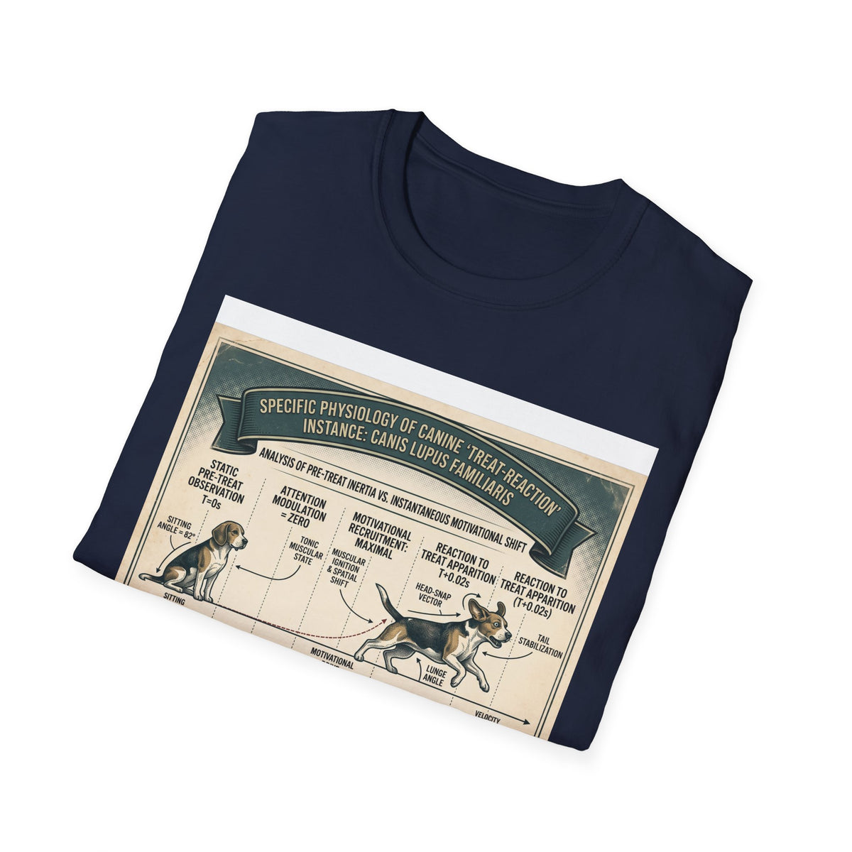Canine Treat-Reaction Diagram T-Shirt