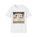 Nocturnal Cat Anatomy T-Shirt – Vintage Feline Physiology Diagram