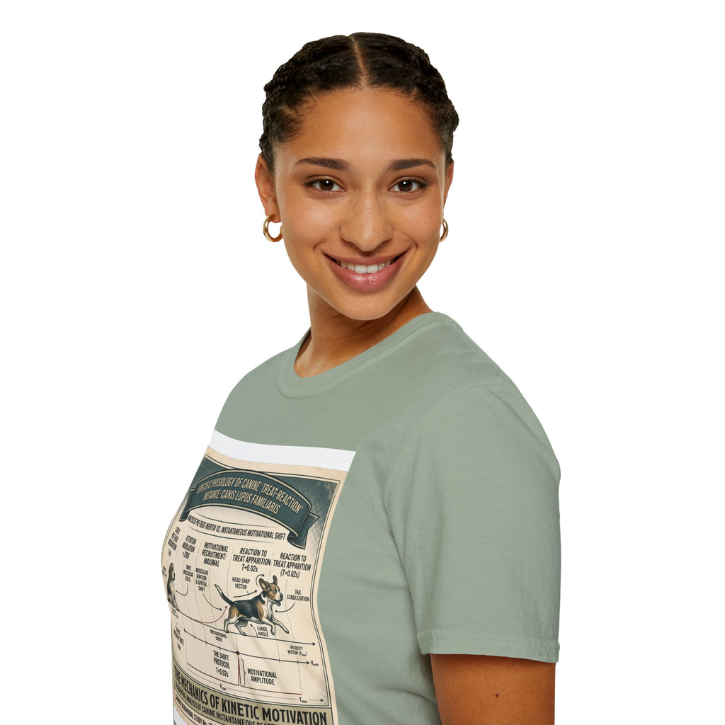Canine Treat-Reaction Diagram T-Shirt