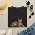 Cat With Slogan T-Shirt