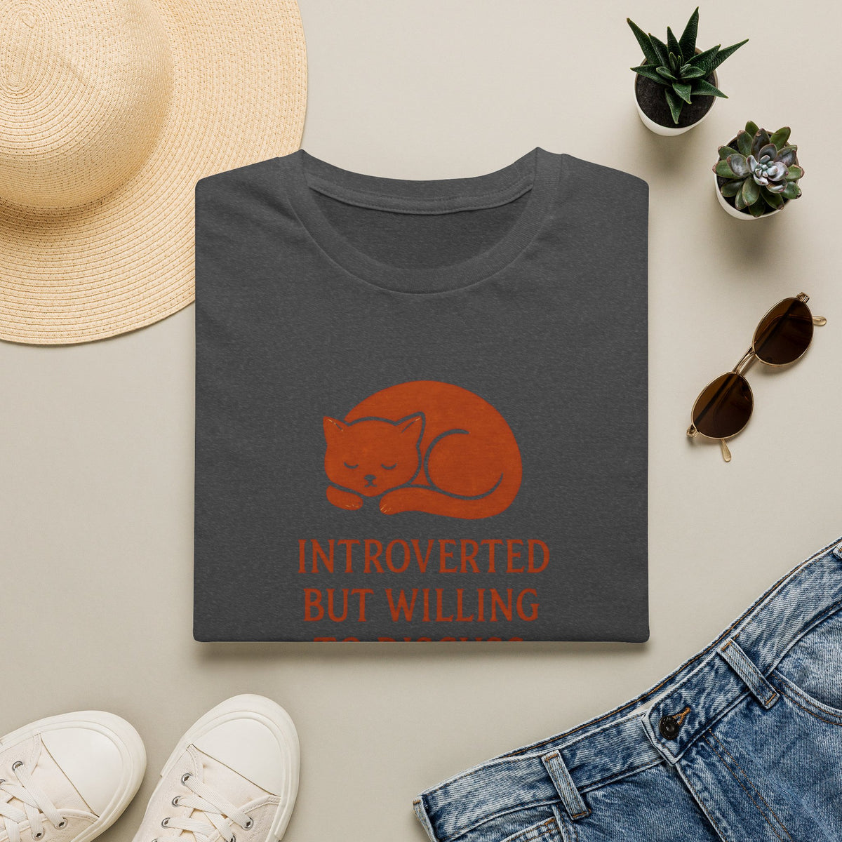 Introverted Pet Talk T-Shirt