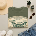 Cat Sprint Anatomy T-Shirt — Felis Catus Vintage Scientific Illustration Tee