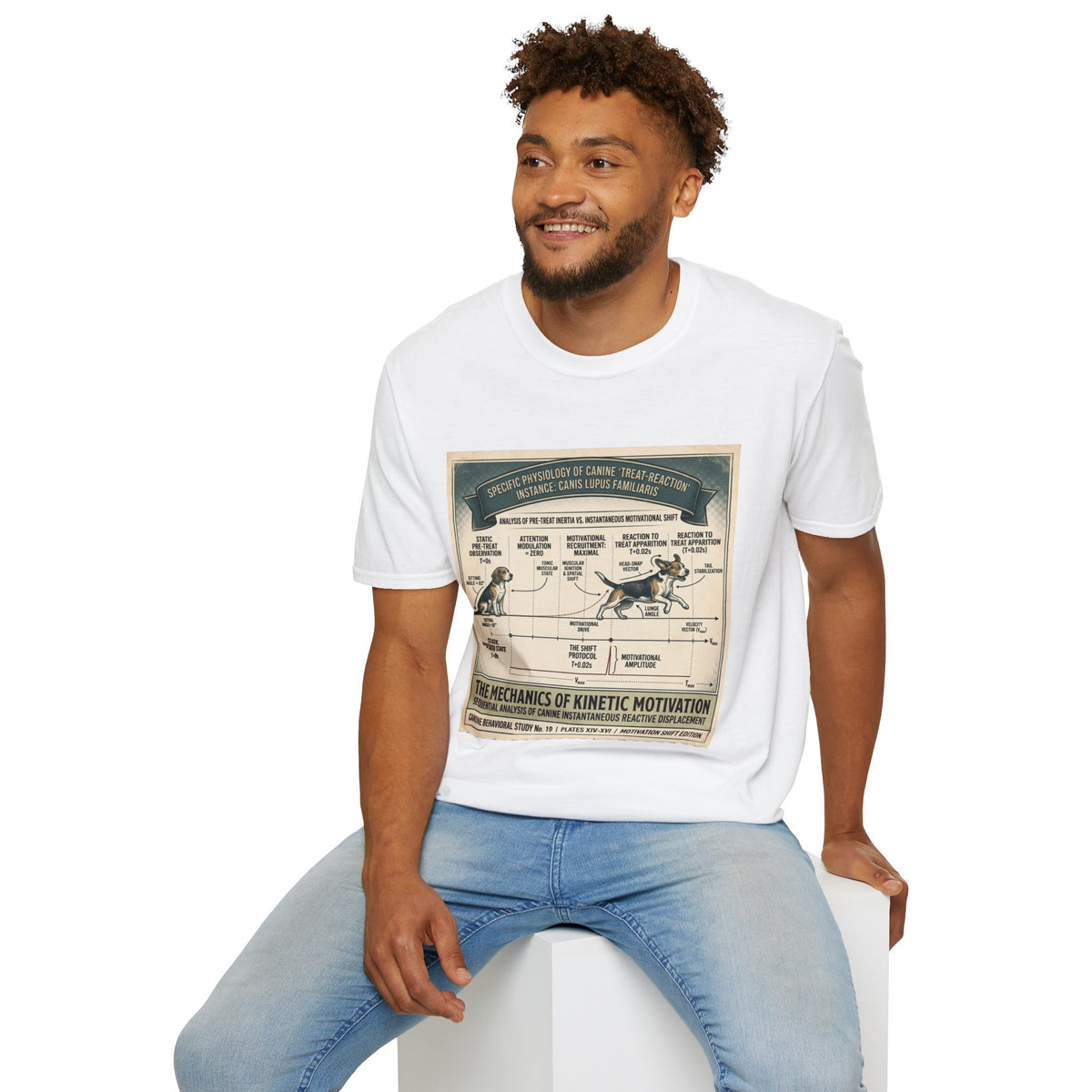 Canine Treat-Reaction Diagram T-Shirt