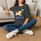 Dog Chasing Butterfly T-Shirt