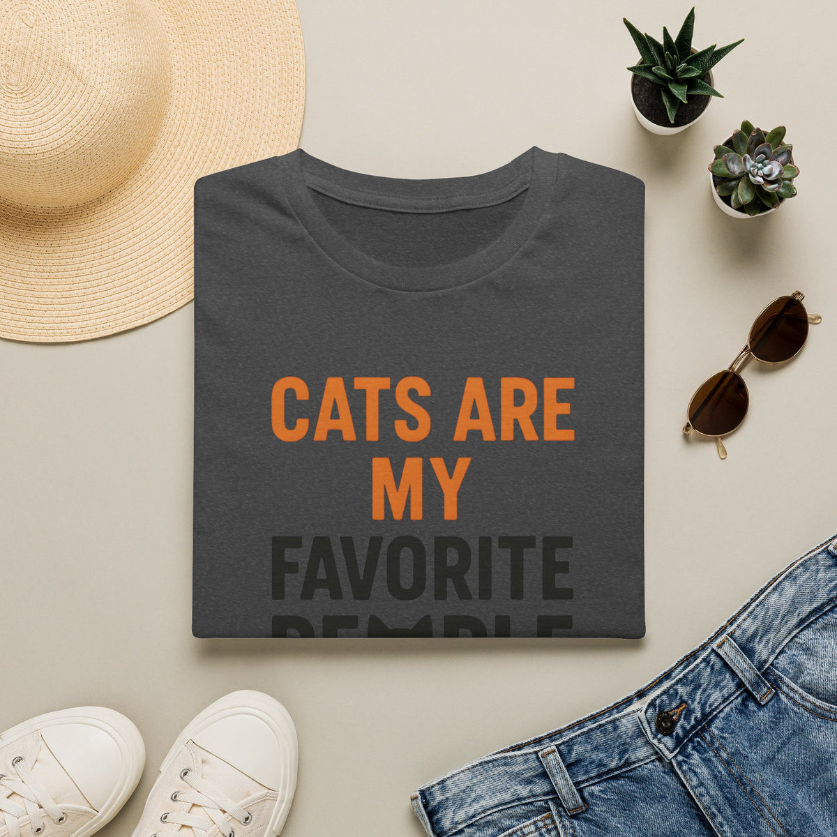 Cats Are Favorite People T-Shirt
