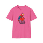 Parrot on Heart T-Shirt