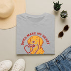 Dogs Make Heart Pawsitive T-Shirt