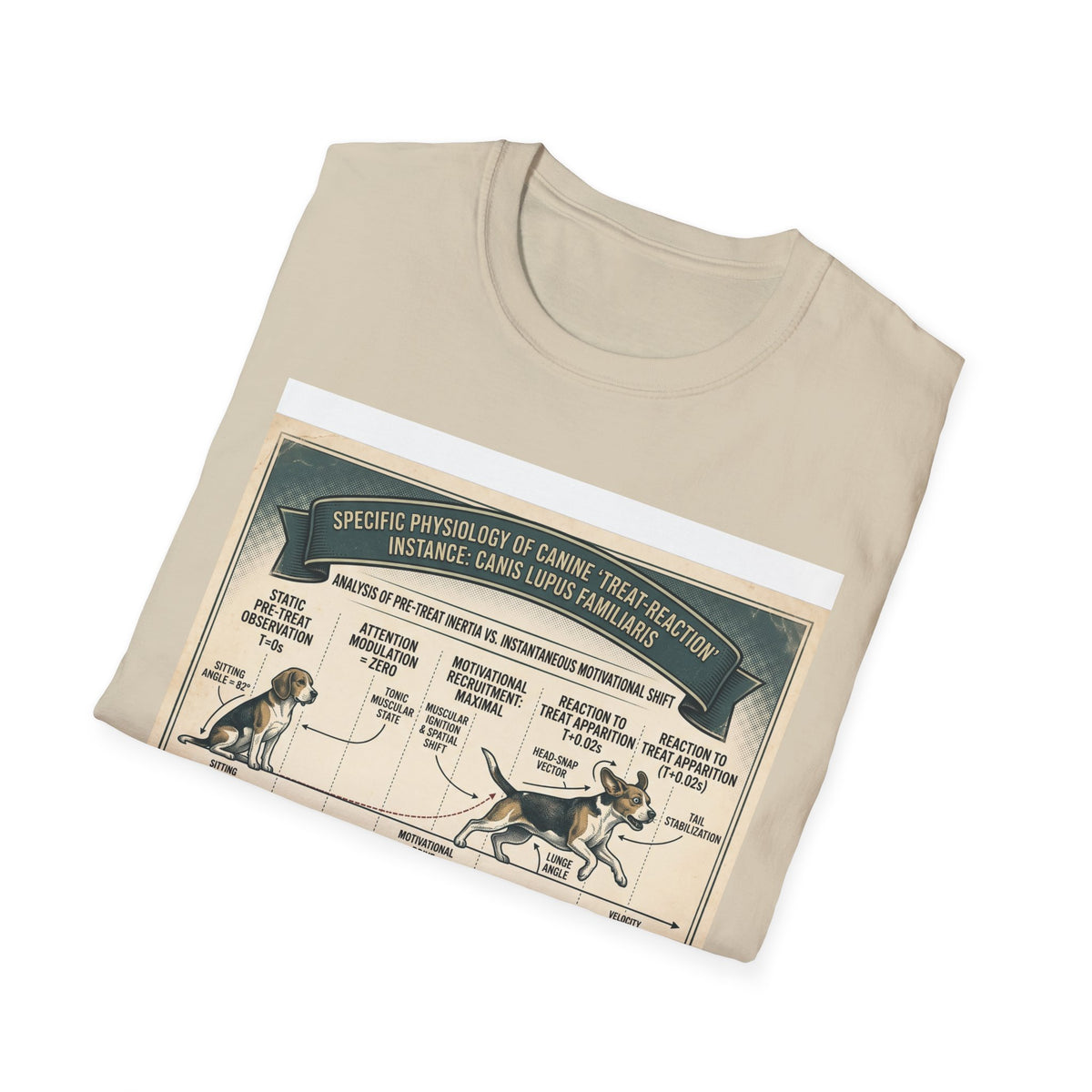 Canine Treat-Reaction Diagram T-Shirt