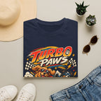 Turbo Paws T-Shirt — Retro Racing Dog Graphic Tee