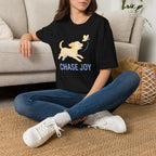 Dog Chasing Butterfly T-Shirt