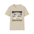 Nocturnal Cat Anatomy T-Shirt – Vintage Feline Physiology Diagram
