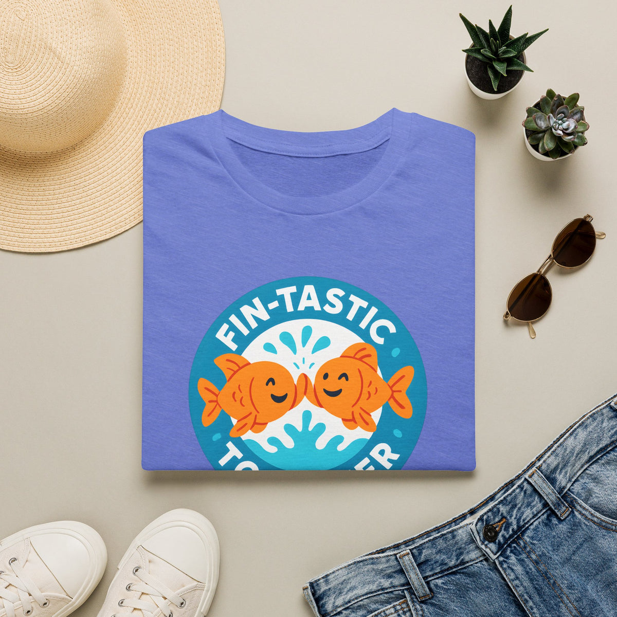 Two Happy Fish T-Shirt