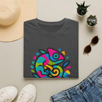 Colorful Chameleon Logo T-Shirt