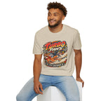 Turbo Paws T-Shirt — Retro Racing Cat Graphic Tee