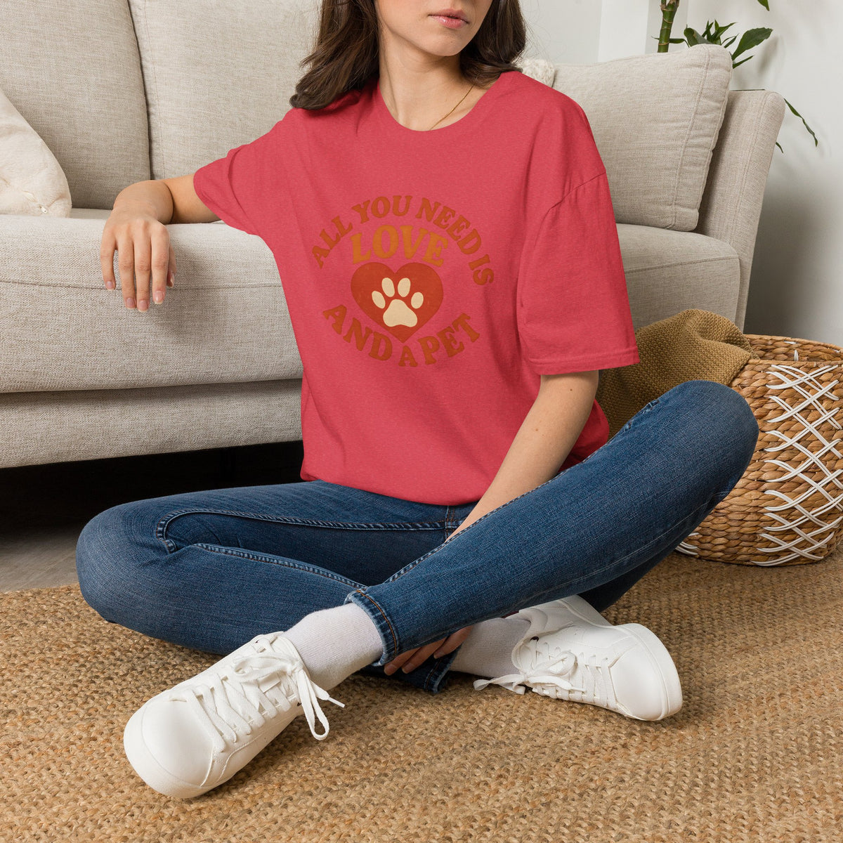 Love and a Pet T-Shirt